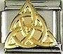 Italian Charms 9mm- Fits Nomination - Enamel - TRINITY