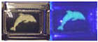 Italian Charms 9mm - Fits Nomination - Enamel - GLOW IN THE DARK - DOLPHIN