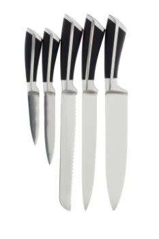 LAGUTTI HOME CONCEPTS - George & Mason - Ultra Stylish Cultro Block Knife Set - Set of 6