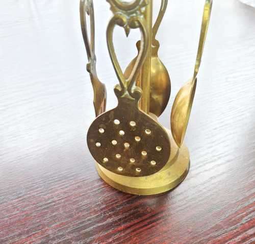 Incredible Ornamental Brass Utensils Holder - Very Unique