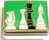 Italian Charms 9mm - Fits Nomination - Enamel - CHESS