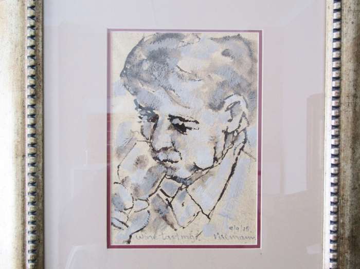 Beautiful! Original Hennie Niemann Snr Mixed Media Painting
