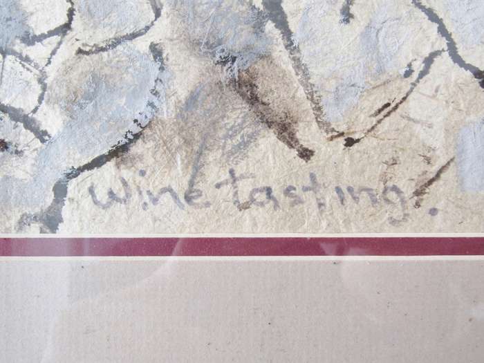 Beautiful! Original Hennie Niemann Snr Mixed Media Painting
