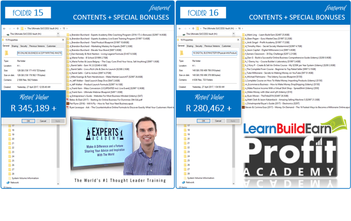 THE Ultimate meta-SUCCESS Vault: Business, Money, Marketing, Leadership, Management, Life Mastery+