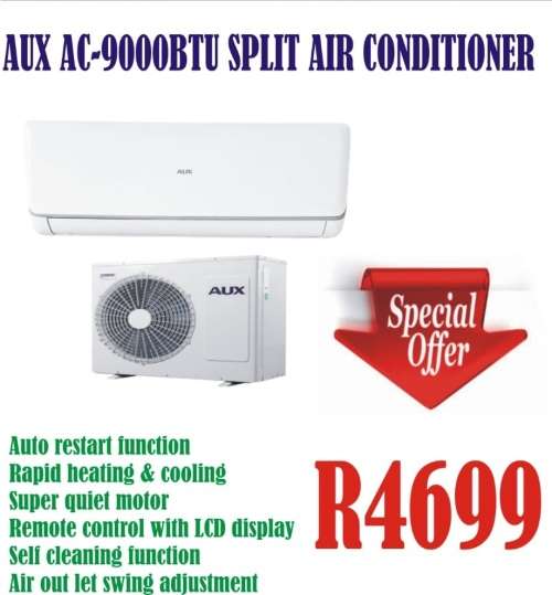 AUX AC-9000BTU SPLIT AIR CONDITIONER