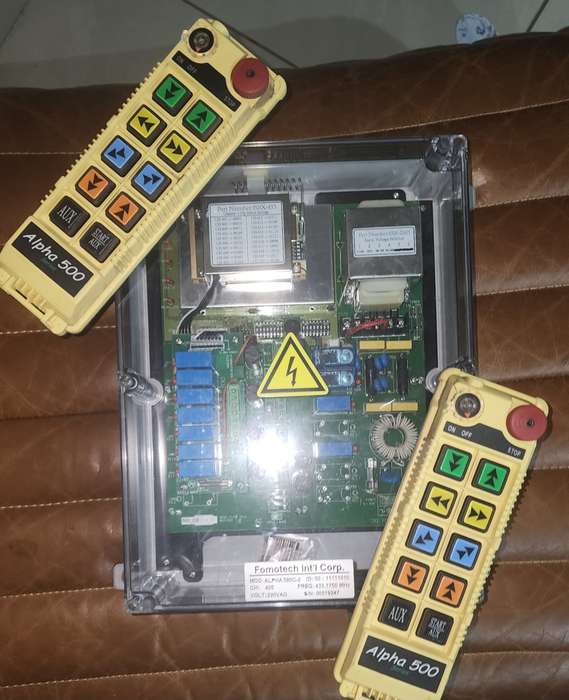 Alpha 580C-2 transmitter and receiver