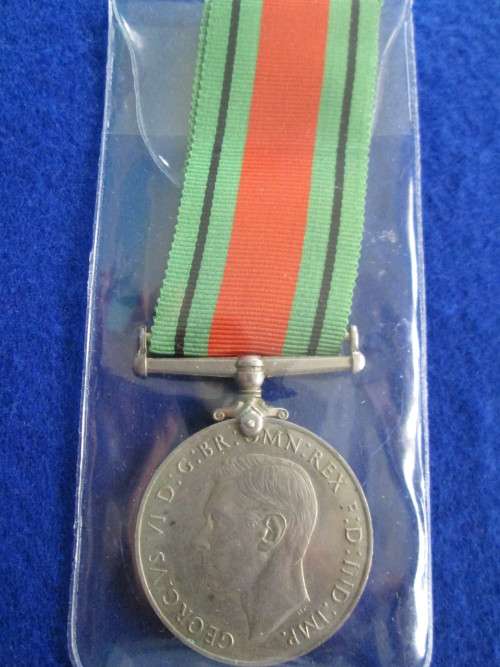 The Defence Medal, WWII.