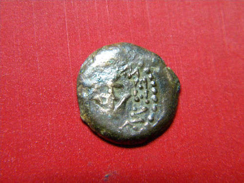ANCIENT COIN ROMAN ALEXANDER YANNAI WIDOW'S MITE.