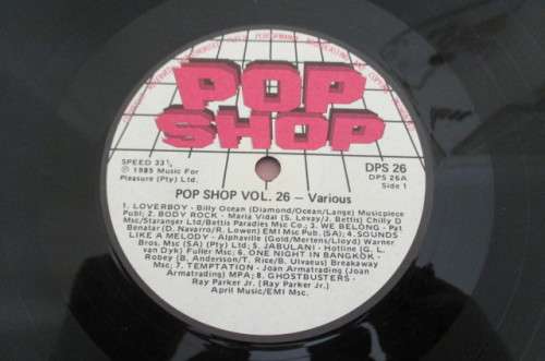 POP SHOP VOL 26 ***1985***