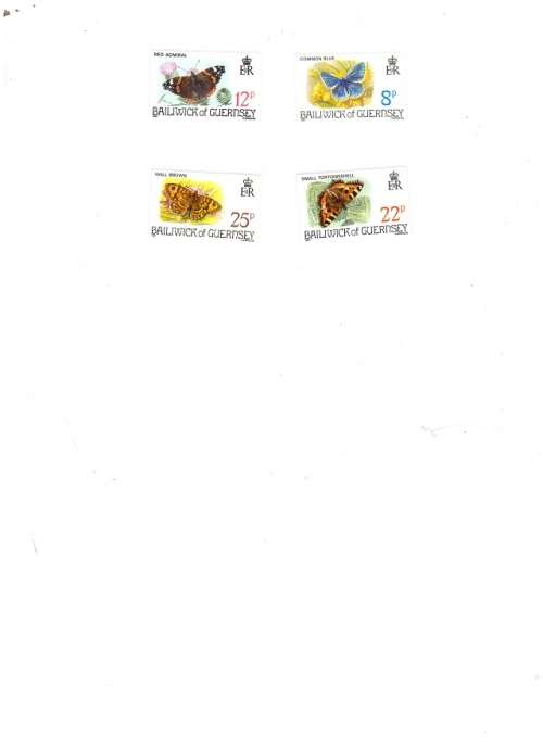 GREAT BRITAIN GUERNSEY BUTTERFLIES OF THE BAILIWICK