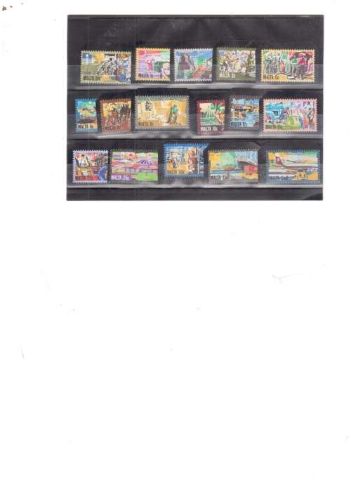 MALTA SET OF 16 MINT STAMPS SEE PICS!!!!