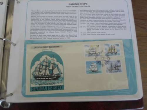 BRITISH COMMONWEALTH FIRST DAY COVERS MINT CONDITION NOT ALL PAGES SCANNED SEE PICS!!!