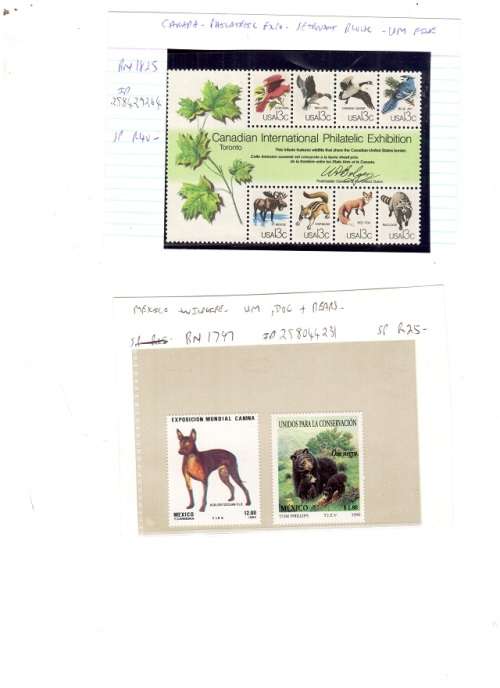CANADA / MEXICO / LIBERIA / MAGYAR POSTA MINT AND USED SETS SEE PICS!!!!!!!