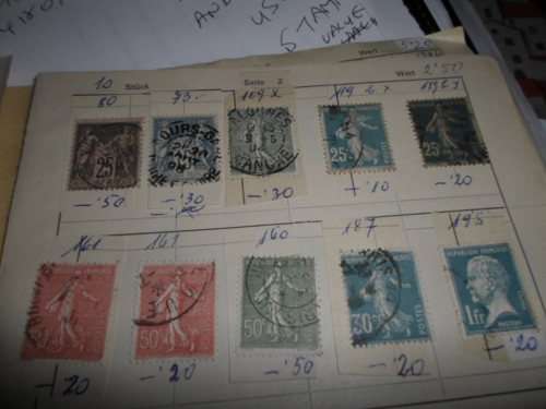 120 X FRANCE AND GREAT BRITAIN USED STAMPS GOOD VALUE SEE PICS!!!!