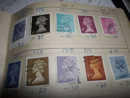 120 X FRANCE AND GREAT BRITAIN USED STAMPS GOOD VALUE SEE PICS!!!!