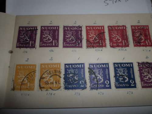 87 X FINLAND USED STAMPS SEE PICS!!!!