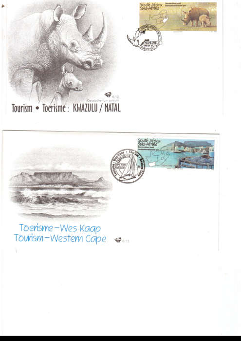 35 X RSA  FIRST DAY COVERS SOME HIGH VALUES HERE MINT CONDITION SEE PICS
