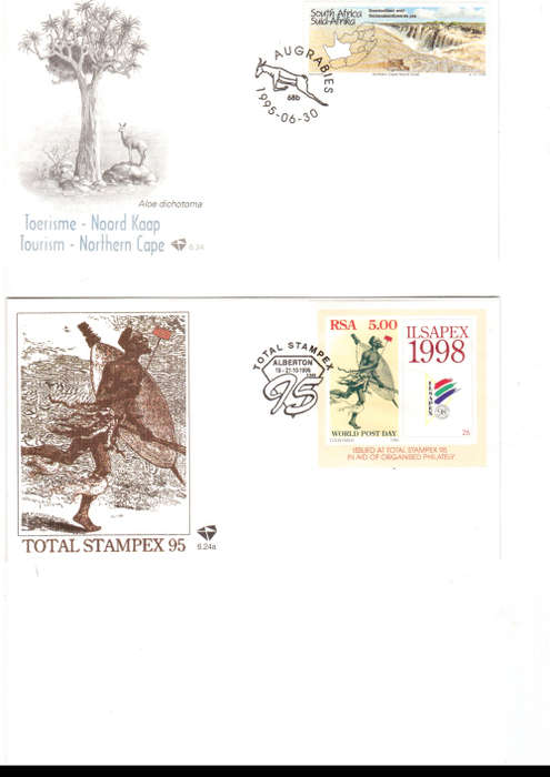 35 X RSA  FIRST DAY COVERS SOME HIGH VALUES HERE MINT CONDITION SEE PICS
