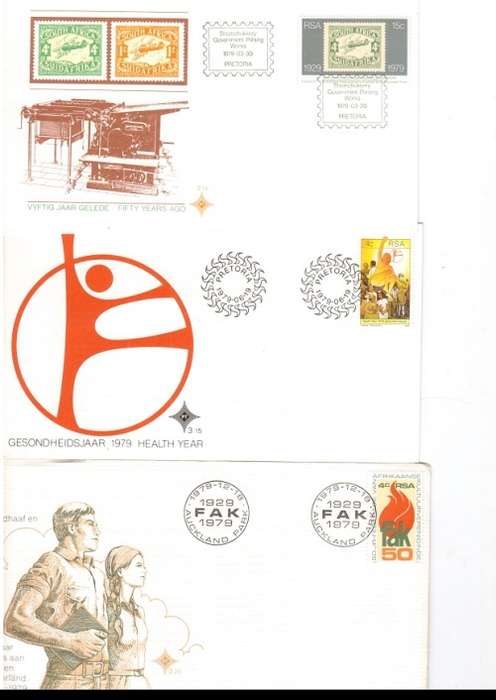 22 X RSA FDC`S 1977 TO 1988 SEE PICS