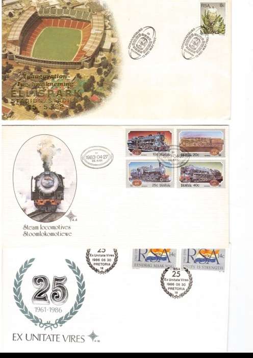 22 X RSA FDC`S 1977 TO 1988 SEE PICS