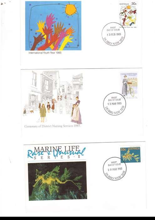 28 X AUSTRALIA FIRST DAY COVERS A NEAT LOT SEE PICS