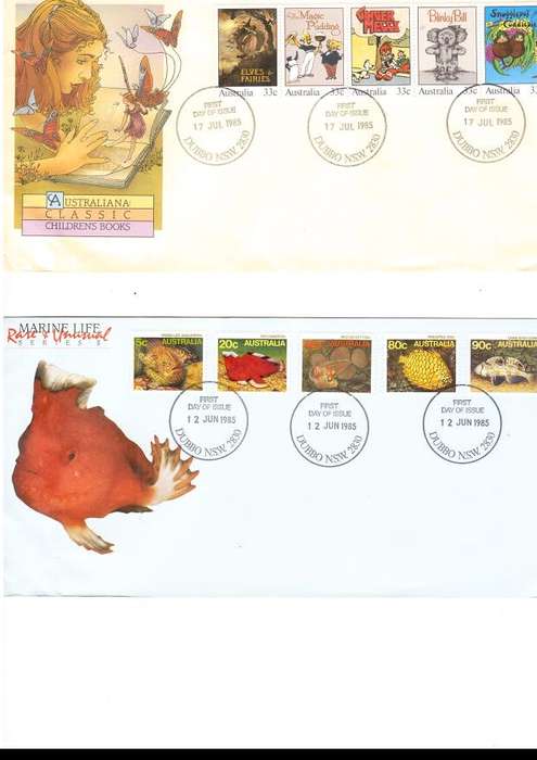 28 X AUSTRALIA FIRST DAY COVERS A NEAT LOT SEE PICS