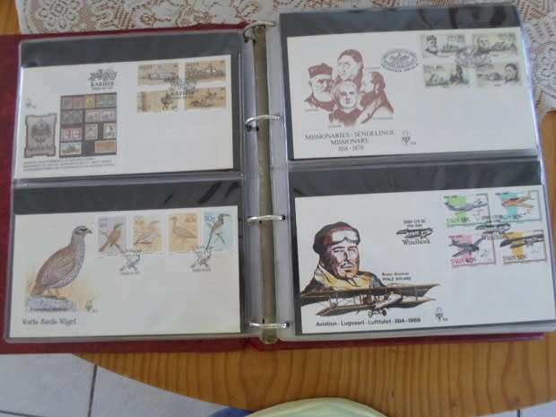 LARGE FILE 82 X SA HOMELAND FIRST DAY COVERS GOOD CONDITION SEE PICS