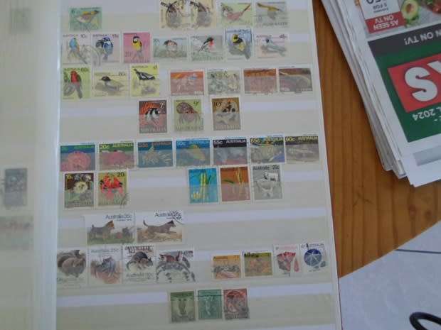ALBUM MIXED WORLD STAMPS VERY NEAT BARGAIN ONLY SOME PAGES SCANNED SEE PICS