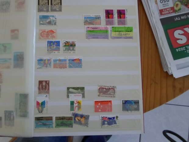 ALBUM MIXED WORLD STAMPS VERY NEAT BARGAIN ONLY SOME PAGES SCANNED SEE PICS