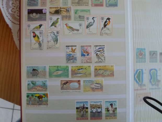ALBUM MIXED WORLD STAMPS VERY NEAT BARGAIN ONLY SOME PAGES SCANNED SEE PICS