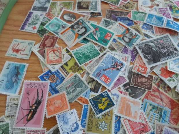 1000 X WORLD MIXED USED STAMPS OFF PAPER BARGAIN SEE PICS