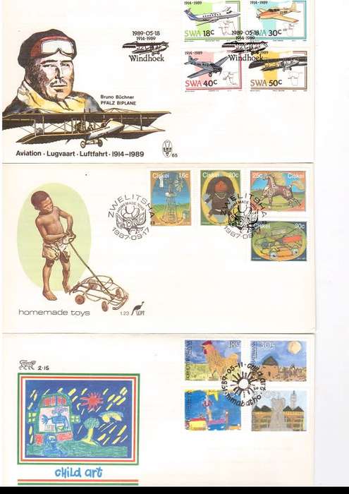 40 X RSA AND HOMELAND FIRST DAY COVERS  SEE PICS