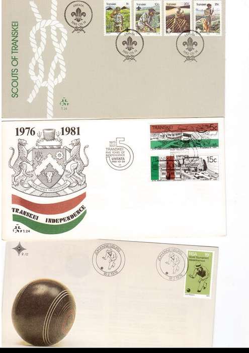 40 X RSA AND HOMELAND FIRST DAY COVERS  SEE PICS