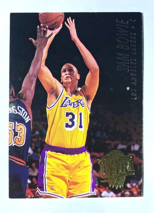1995 Fleer Ultra Sam Bowie #270 NBA Basketball Card Lakers