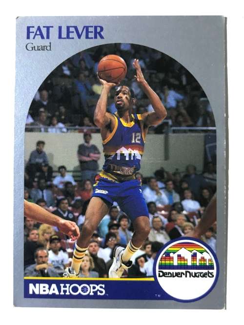 1990 NBA Hoops Basketball Vintage Lafayette Lever #97
