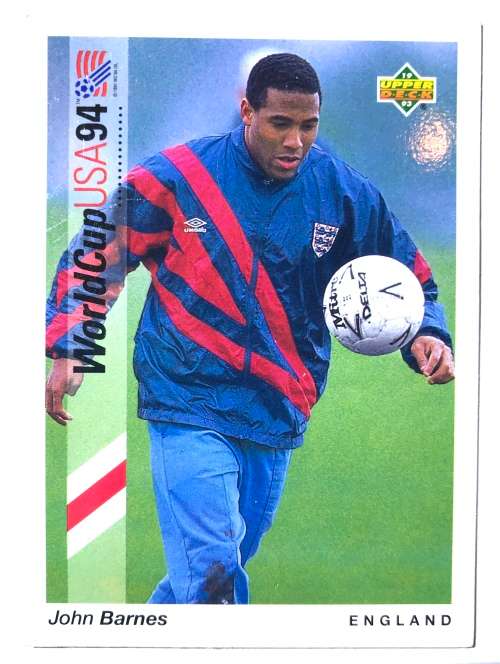 1993 Upper Deck World Cup Soccer John Barnes #28