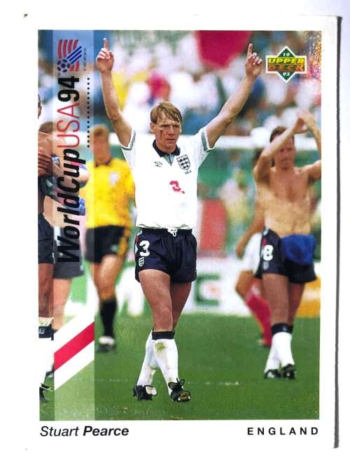 1993 Upper Deck World Cup Soccer Stuart Pearce #77