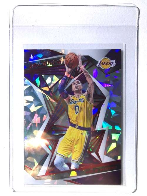 2019-20 Panini Revolution Chinese New Year Red Cracked Ice #92 Kyle Kuzma LA Lakers