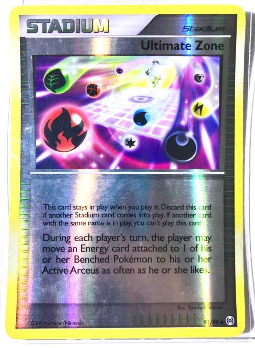 Pokemon Card TCG 2009 Platinum Arceus Ultimate Zone 91/99