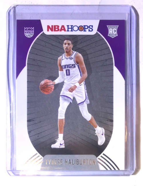 2020-21 Panini NBA Hoops #238 Tyrese Haliburton RC Rookie Card