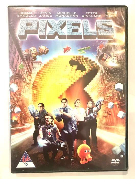 Pixels Movie DVD