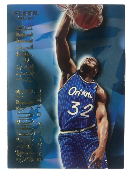 1996-97 Fleer Jerry Stackhouse`s All-Fleer Insert Shaquille O`neal #9