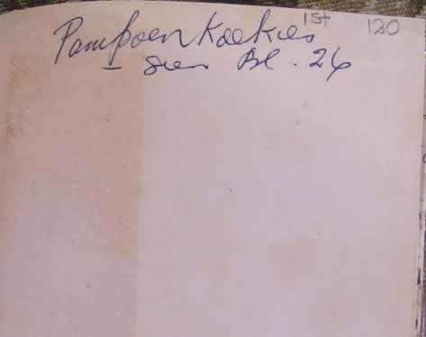 Outydse Reseppies/Old-Time Recipes   -  E Barnard  1ste uitg