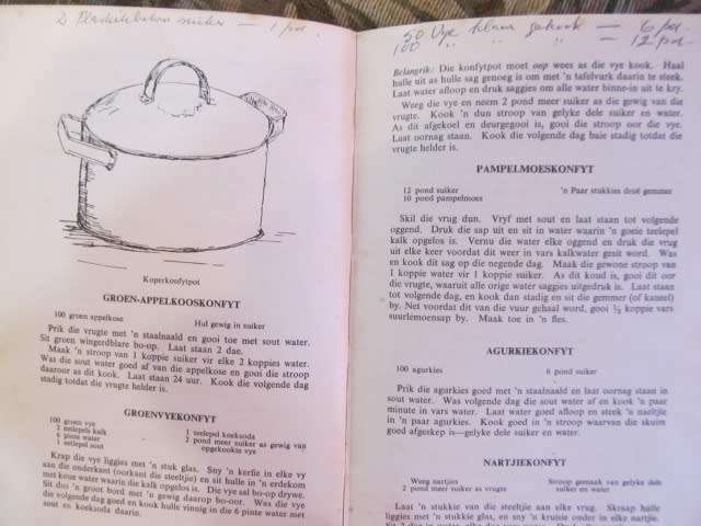 Outydse Reseppies/Old-Time Recipes   -  E Barnard  1ste uitg