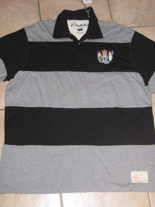 Authentic Brand New Canterbury Men's Shirt Grey