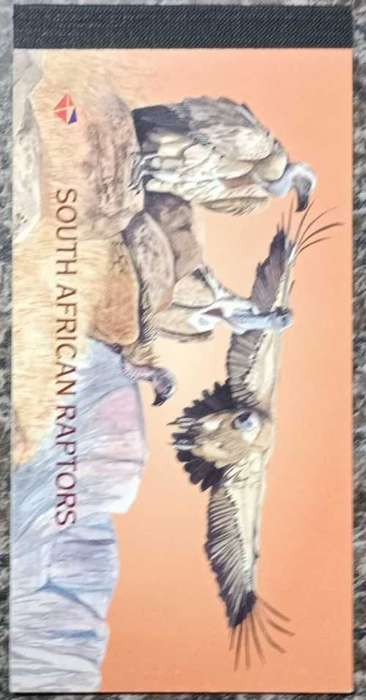 RSA 1998: BOOKLET#37 - SOUTH AFRICAN RAPTORS - COMPLETE (SACC 1119)