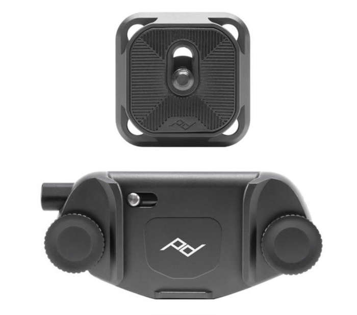 Peak Design Capture Camera Clip v3 (Black with Plate). In original box.