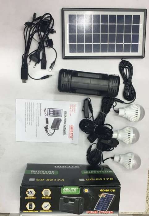 GET YOUR SOLAR GDLITELIGHTING SYSTEMKIT!!NOMORE HAVING YOUR BAD DAYS WHEN THE POWER IS OFF
