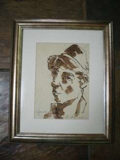 Hennie Niemann bistree ink size 280mm x 200mm