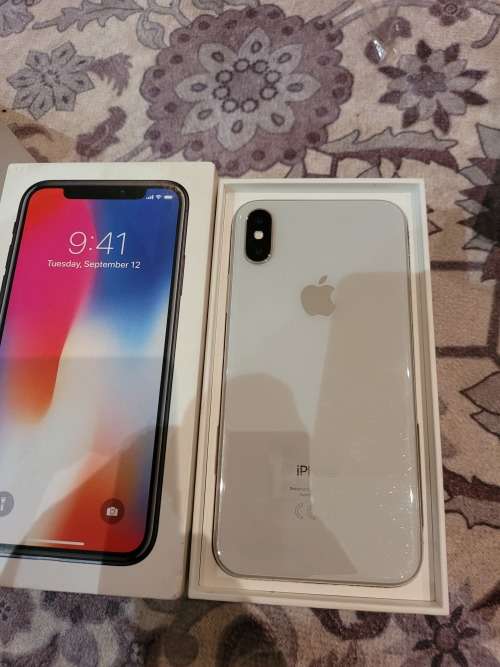 Iphone x silver